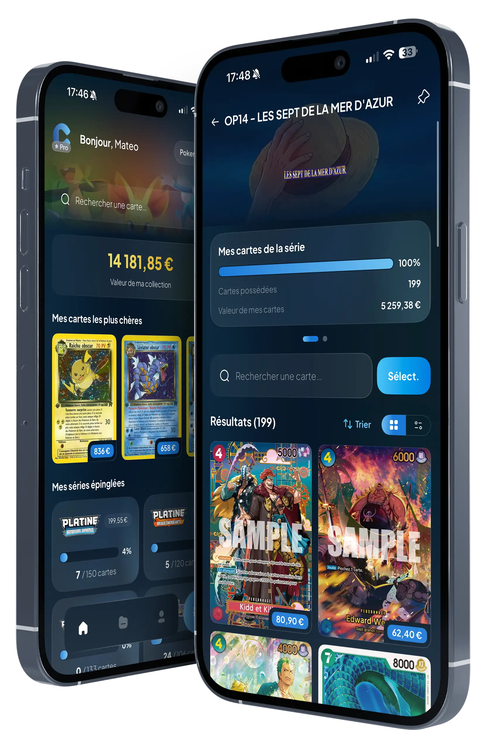 Scannez vos cartes One Piece dès maintenant, scanner amélioré pour plus de précision.